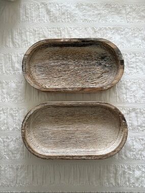 Rustic Wooden Dish
